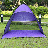 Instant Quick Cabana Beach Tent Outdoor Automatic Foldable Sun Shelter 3 - 4 Person Portable UV Protection