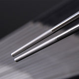 5 Pairs Japanese Chopsticks Set 304 Stainless Steel Reusable