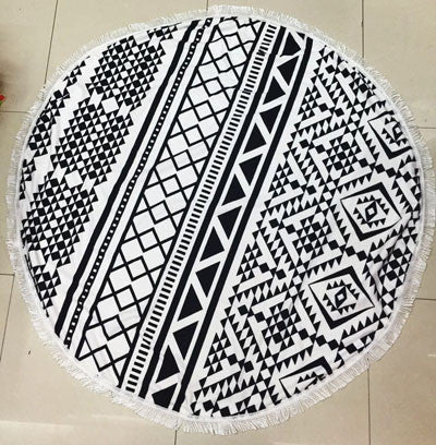 New Microfiber Round Beach Towel 150cm Bath Towels