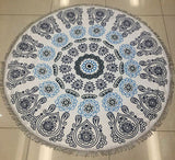 New Microfiber Round Beach Towel 150cm Bath Towels