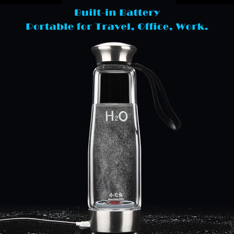 400ML USB Water Bottles Portable Hydrogen Rich Water Ionizer Maker