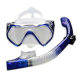 Professional Scuba Diving Mask Snorkel Anti-Fog Goggles Glasses Set Silicone Swimming Fishing