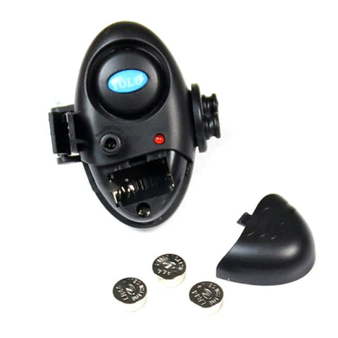 Fishing Electronic LED Light Fish Bite Sound Alarm Bell Clip On