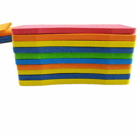 10Pcs/lot EVA Foam Fishing Line Plate Fishing Winding Line Board 12cm