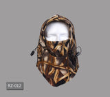 Fleece Camouflage Cap Balaclava Outdoor Trekking Riding Ski Hunting Fishing Wind-proof Mask