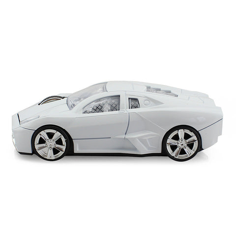 2.4GHz Car Mouse Wireless Racing Car Shaped Optical USB Mouse/Mice 3D 3Buttons 1600 DPI/CPI Wireless