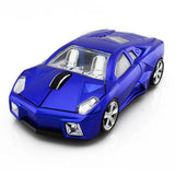 2.4GHz Car Mouse Wireless Racing Car Shaped Optical USB Mouse/Mice 3D 3Buttons 1600 DPI/CPI Wireless