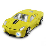 2.4GHz Car Mouse Wireless Racing Car Shaped Optical USB Mouse/Mice 3D 3Buttons 1600 DPI/CPI Wireless