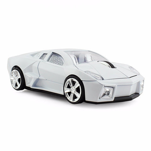 2.4GHz Car Mouse Wireless Racing Car Shaped Optical USB Mouse/Mice 3D 3Buttons 1600 DPI/CPI Wireless