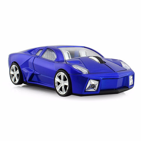 2.4GHz Car Mouse Wireless Racing Car Shaped Optical USB Mouse/Mice 3D 3Buttons 1600 DPI/CPI Wireless