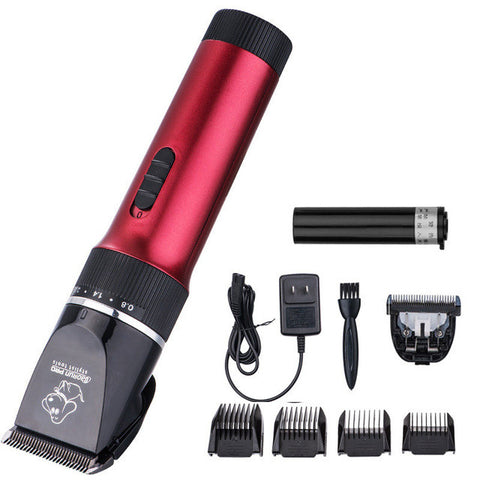 Professional Pet Hair Trimmer Electric Rechargeable 110-240V