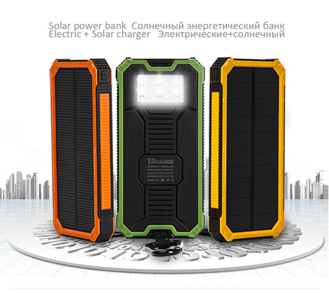 Solar Poverbank Phone 10000mah