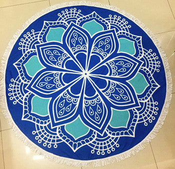 New Microfiber Round Beach Towel 150cm Bath Towels