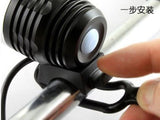 USB Bicycle light CREE XM-L T6 2000LM 5V USB LED Bike Bicycle Light 3 Modes With 2*Orings