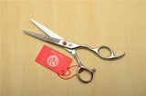 5''/5.5''/6''/6.5''/7''/7.5''/8'' Purple Dragon Red Gem Cutting/Thinning Hairdressing Shears