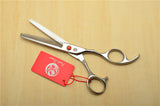 5''/5.5''/6''/6.5''/7''/7.5''/8'' Purple Dragon Red Gem Cutting/Thinning Hairdressing Shears