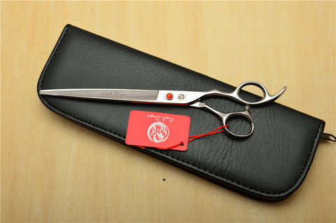 5''/5.5''/6''/6.5''/7''/7.5''/8'' Purple Dragon Red Gem Cutting/Thinning Hairdressing Shears