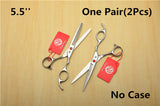 5''/5.5''/6''/6.5''/7''/7.5''/8'' Purple Dragon Red Gem Cutting/Thinning Hairdressing Shears