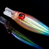 12pcs Luminous Squid Jigs Light hook Cuttlefish Shrimp 2.0 Octopus jigging Bait Rig