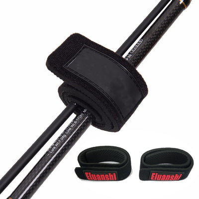 4 PCS/Lot Eluanshi Lure Fishing wheel reel net Belt  Strap Rod Tie Suspenders  Fishing Tackle box vest Accessories