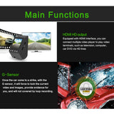 KKmoon 2'' LCD Car DVR Dash Cam