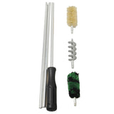 6Pcs/Set Aluminum Rod Brush Cleaning Kit For 12 GA Gauge Gun
