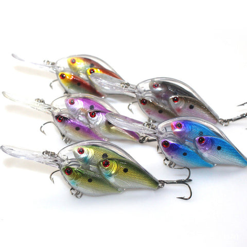 Fishing Lure Crankbait Shoal Group Fish Wobbler Long Range Casting Deep Dive 0-4.5m Artificial Hard Baits Pesca Bass Baitball