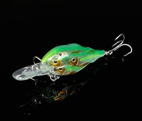 Crazy Crankbait Group Fish Bait Wobbler Bait SwimBait Jigging Lure Pike Trout Fishing Tackle 6.5cm 6.5g