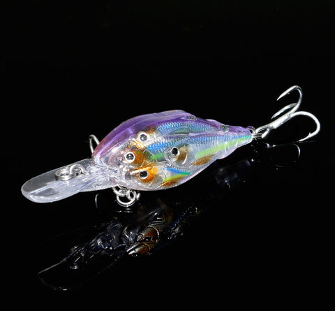 Crazy Crankbait Group Fish Bait Wobbler Bait SwimBait Jigging Lure Pike Trout Fishing Tackle 6.5cm 6.5g