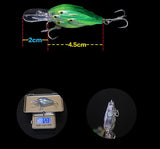 Crazy Crankbait Group Fish Bait Wobbler Bait SwimBait Jigging Lure Pike Trout Fishing Tackle 6.5cm 6.5g