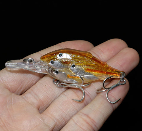 Crazy Crankbait Group Fish Bait Wobbler Bait SwimBait Jigging Lure Pike Trout Fishing Tackle 6.5cm 6.5g
