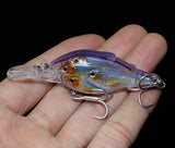 Crazy Crankbait Group Fish Bait Wobbler Bait SwimBait Jigging Lure Pike Trout Fishing Tackle 6.5cm 6.5g