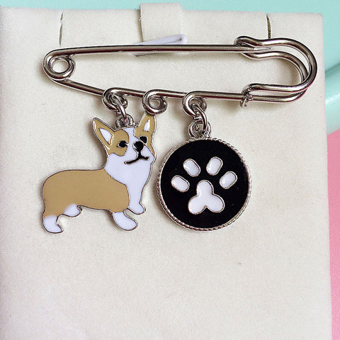 Corgi Dogs Key Ring Bag charm key chain
