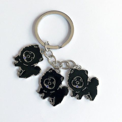 Corgi Dogs Key Ring Bag charm key chain