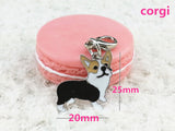 Corgi Dogs Key Ring Bag charm key chain