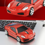 2.4GHZ Optical Sports Car Mouse 1600DPI