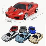 2.4GHZ Optical Sports Car Mouse 1600DPI