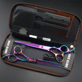 7 inch Professional Hair dressing scissors set Cutting scissors+Thinning scissors