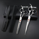 7 inch Professional Hair dressing scissors set Cutting scissors+Thinning scissors