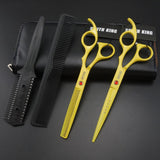 7 inch Professional Hair dressing scissors set Cutting scissors+Thinning scissors