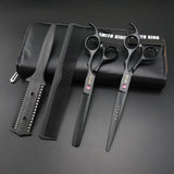 7 inch Professional Hair dressing scissors set Cutting scissors+Thinning scissors