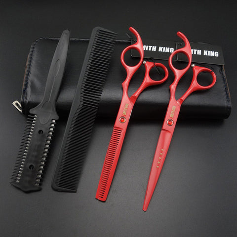 7 inch Professional Hair dressing scissors set Cutting scissors+Thinning scissors