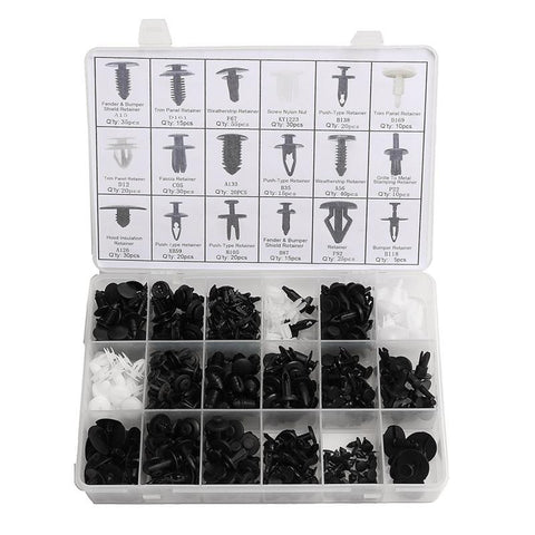 415pcs/Set Trim Clip Retainer Panel Bumper Fastener For Ford Fit TREE ASSORTMENT