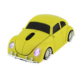 2.4Ghz Optical Mouse Car Beetle 1600DPI