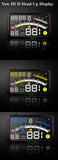 4E 5.5" Car OBD2 II EUOBD car HUD Head Up Display Overspeed Warning System Projector
