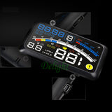 4E 5.5" Car OBD2 II EUOBD car HUD Head Up Display Overspeed Warning System Projector