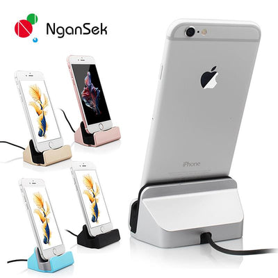 Dock For Apple iPhone 5 5S SE 6 7 6s Plus 7Plus Sync Data Charging Dock Station