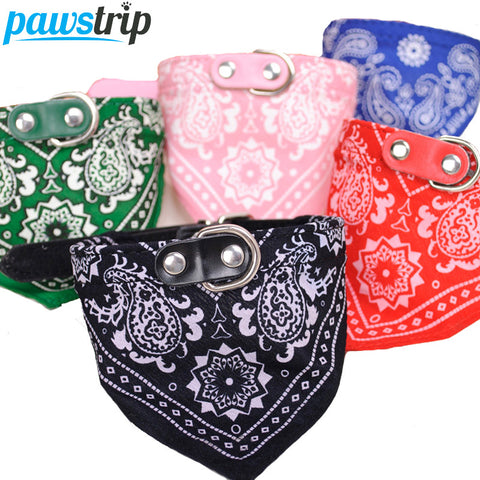 Lovely Pet Dog Scarf Collar Adjustable