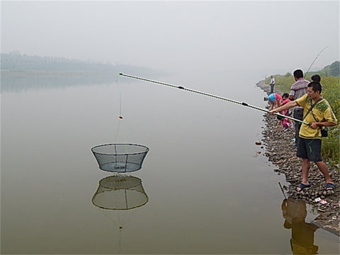 4-6MM Portable Folding Fishing Net