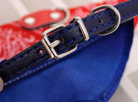 Lovely Pet Dog Scarf Collar Adjustable